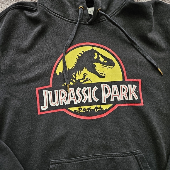 H&M Tops - ⭐️4/$10-Jurassic Park Black Hoodie - Unisex